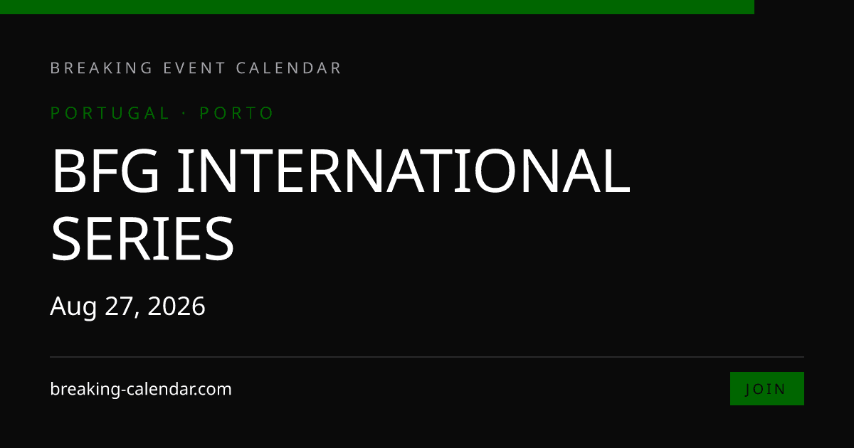 BfG International Series Porto