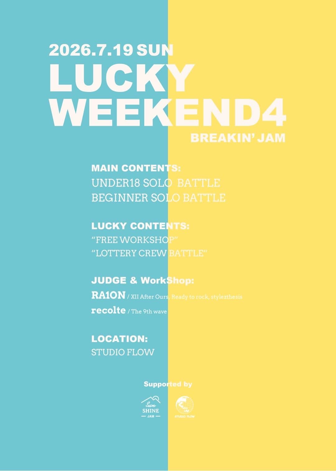 LUCKY WEEKEND 4